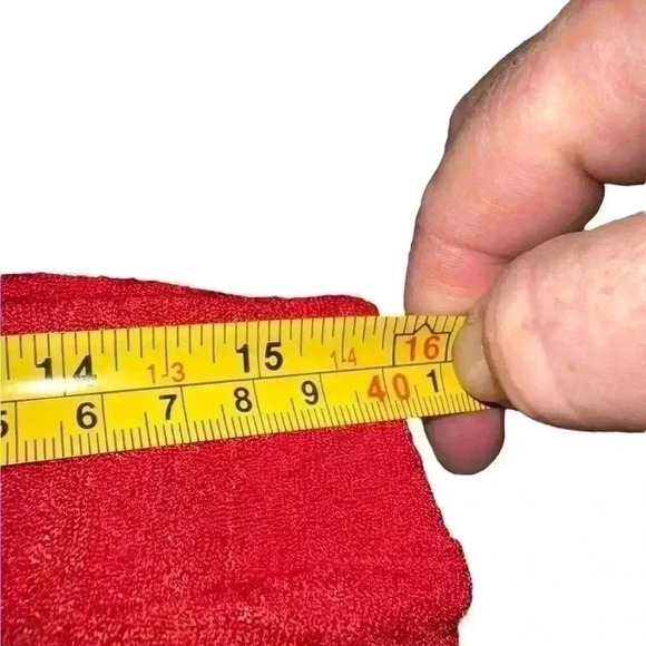 Lularoe large red‎ plaid Madison skirt. EUC. Faint mustard stripes. Love plaid🔥 - Picture 3 of 7